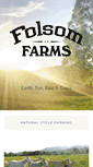 Mobile Screenshot of folsomfarms.com